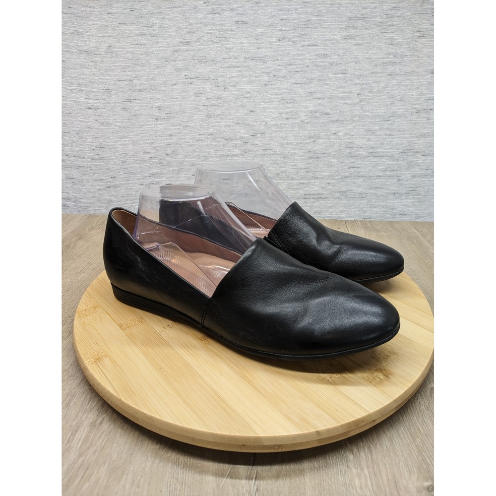 Dansko Black Leather Loafers